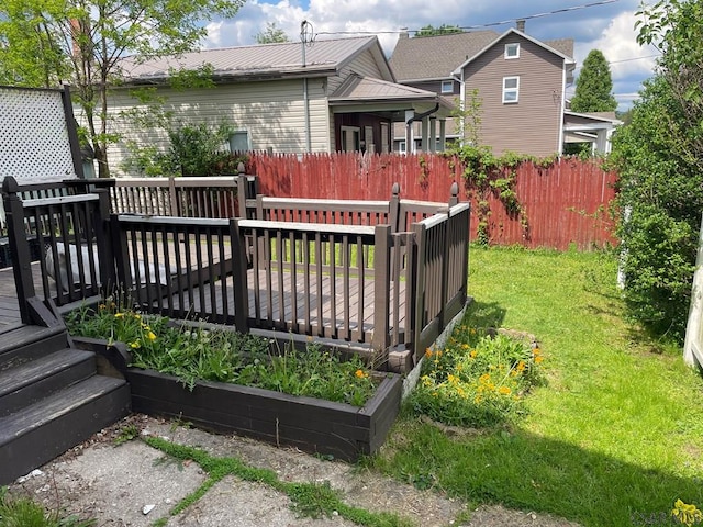 161 Stone St, Johnstown, PA 15906 - view of wooden deck