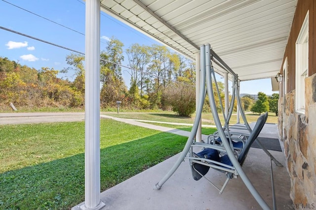 view of patio