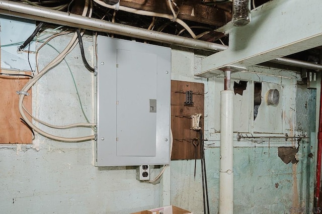 utilities with electric panel