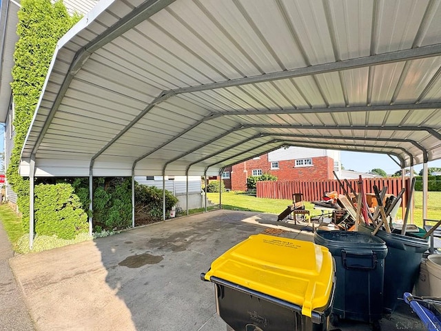 521 N Julian St, Ebensburg, PA 15931 - view of parking with a detached carport