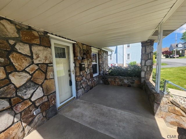 view of patio