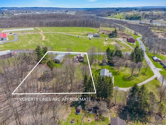 408 Byers Rd, Somerset, PA 15501 - bird's eye view featuring a rural view