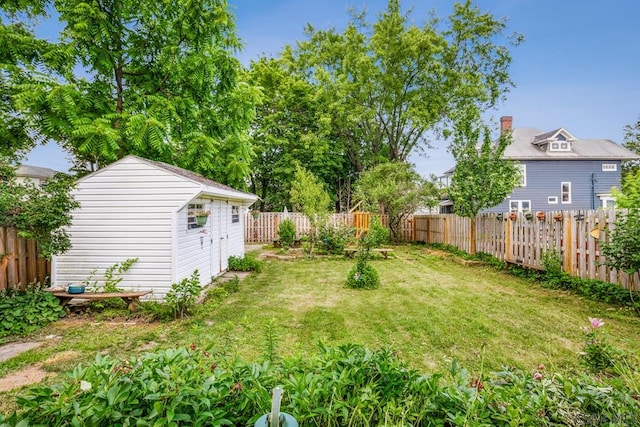 429 S Center Ave, Somerset, PA 15501 - fenced backyard with an outdoor structure