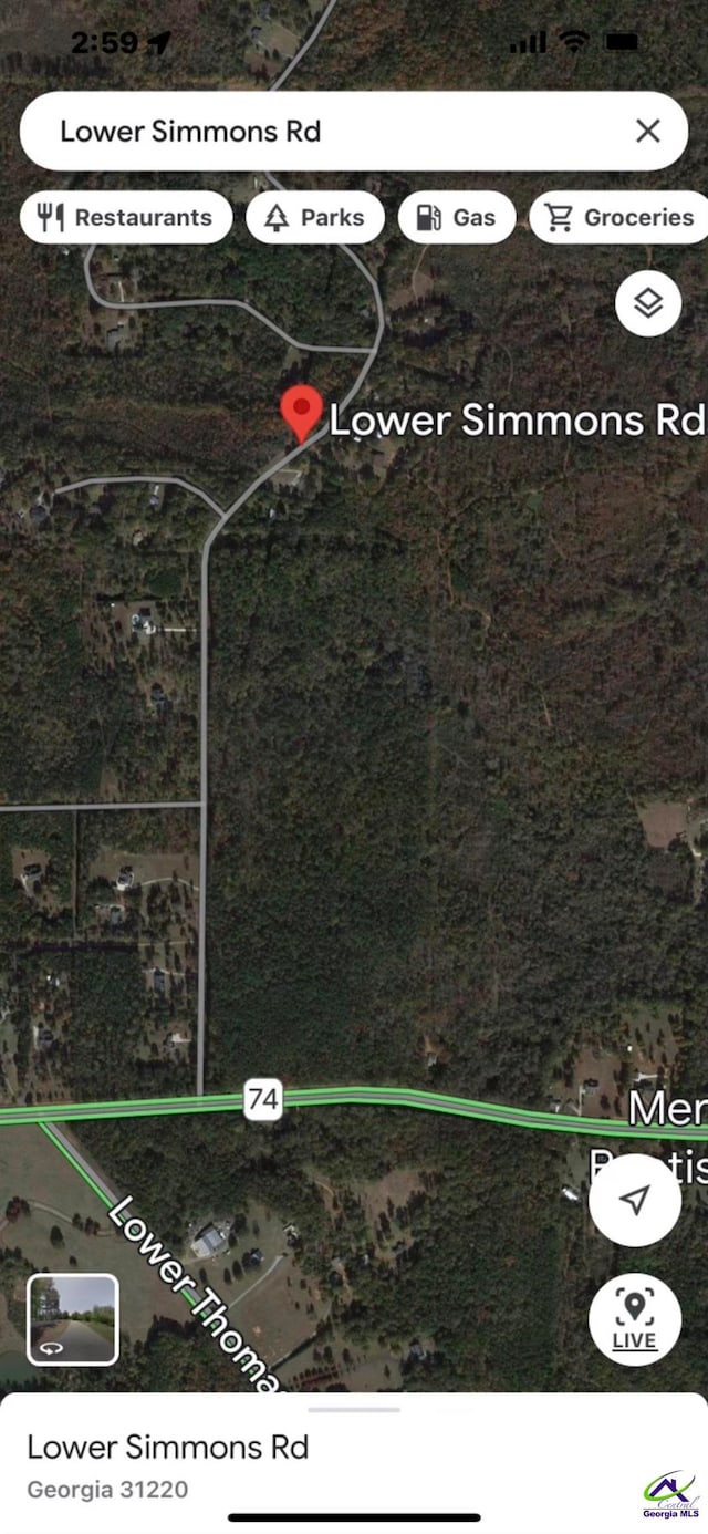 Listing photo 3 for TRACT-9 Lower Simmons Rd, Macon GA 31220