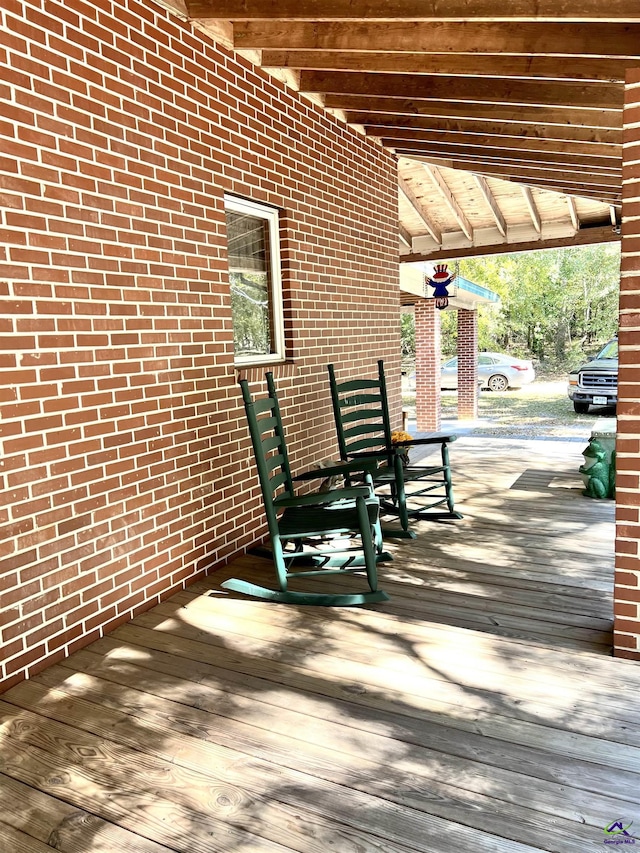 2382 Gallimore Mill Rd, Jeffersonville, GA 31044 - view of patio