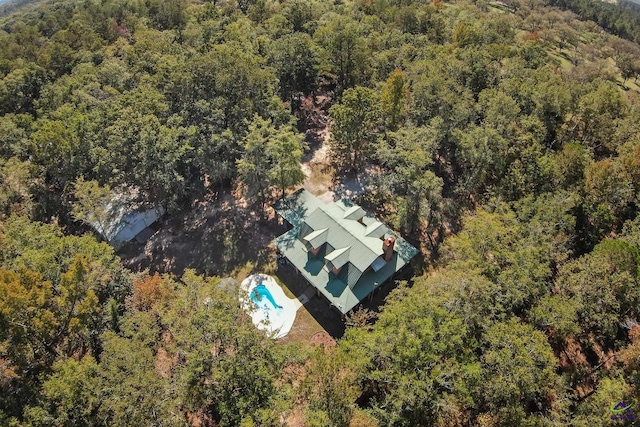 2382 Gallimore Mill Rd, Jeffersonville, GA 31044 - view of subject property with a heavily wooded area