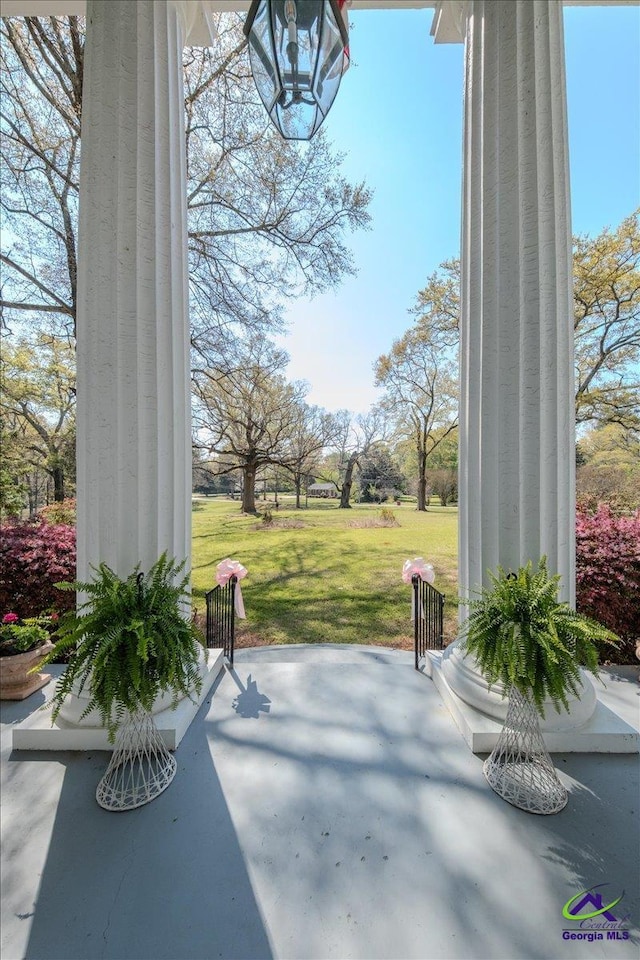 view of terrace