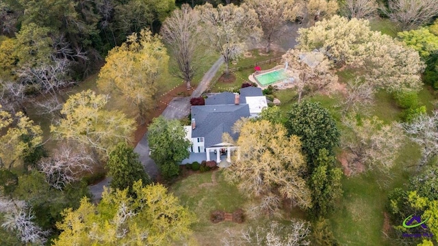 view of birds eye view of property