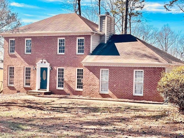 view of colonial inspired home