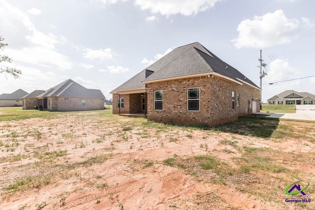 view of back of property