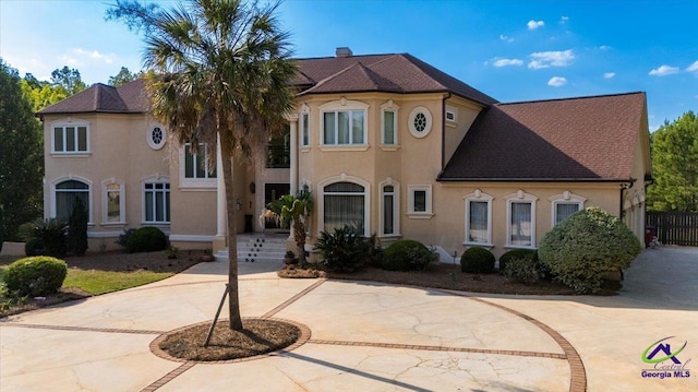 view of mediterranean / spanish-style home