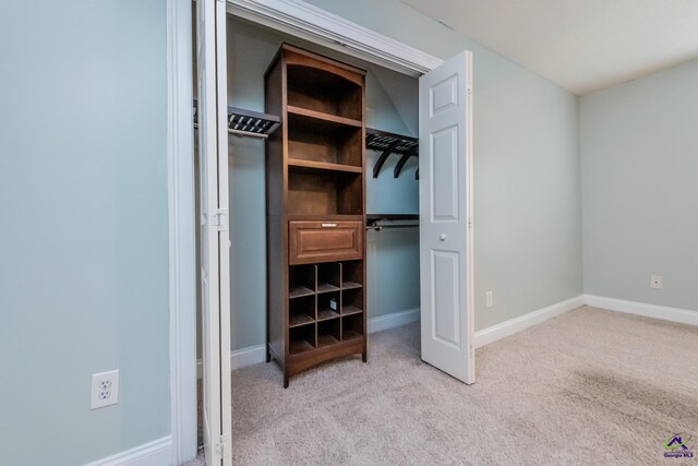 view of closet