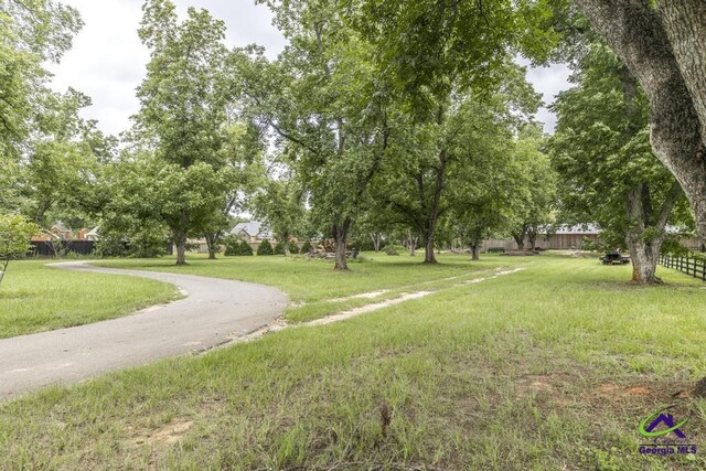 surrounding community featuring a yard