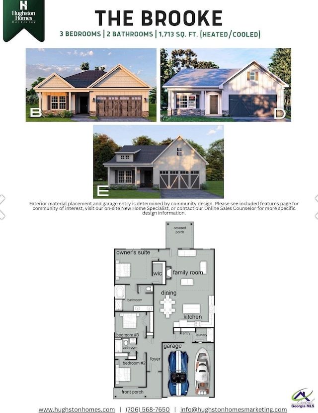 707 Jasmine Dr, Macon, GA 31211 - floor plan / room layout