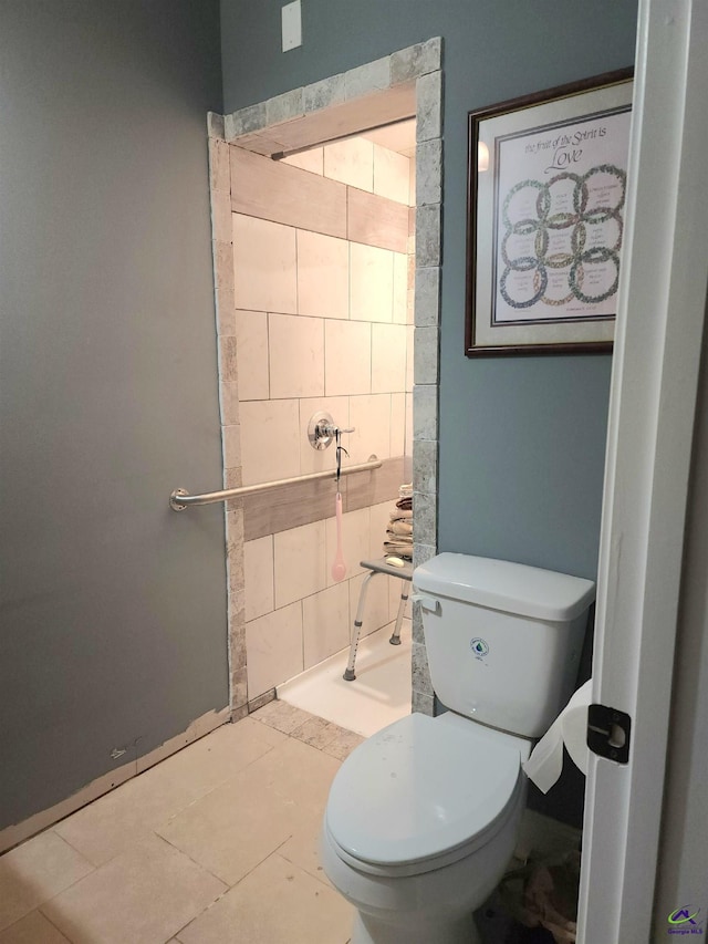 203 Lattice Bnd, Bonaire, GA 31005 - full bathroom featuring a tile shower and toilet