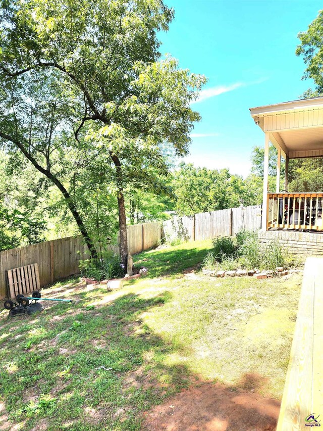 203 Lattice Bnd, Bonaire, GA 31005 - view of yard