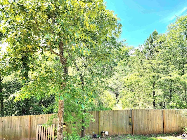 203 Lattice Bnd, Bonaire, GA 31005 - view of yard featuring fence
