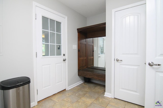 view of mudroom