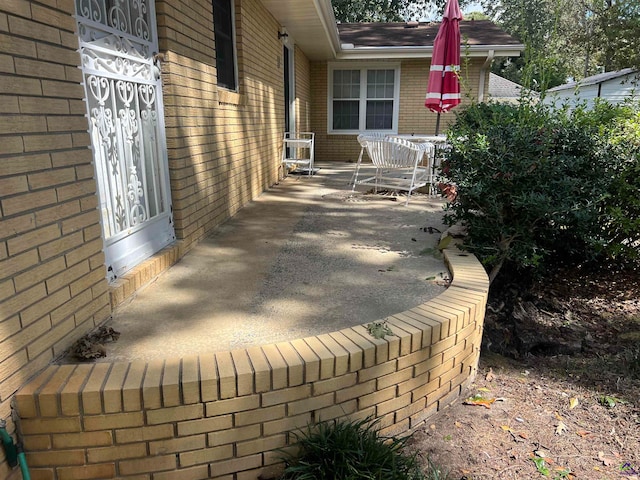 view of patio