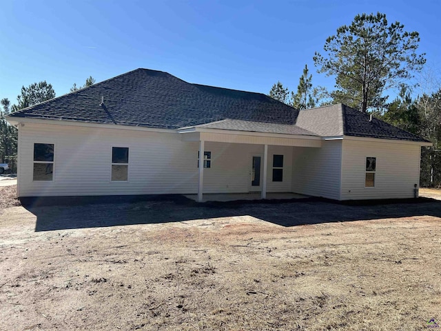 view of rear view of house