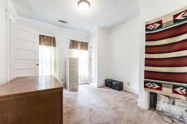429 N Dooly St, Montezuma, GA 31063 - unfurnished office with crown molding and carpet