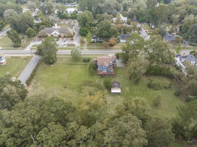 429 N Dooly St, Montezuma, GA 31063 - aerial view of property and surrounding area with nearby suburban area