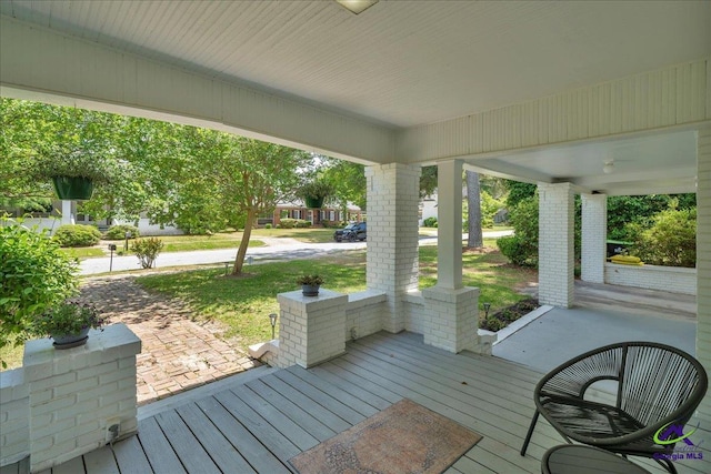 505 Engram St, Montezuma, GA 31063 - view of wooden porch