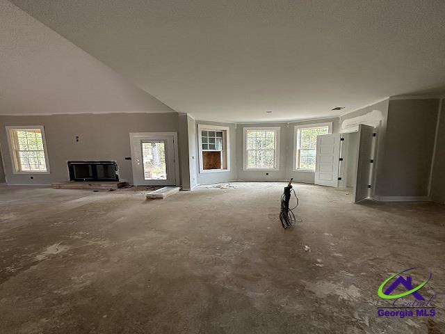 view of unfurnished living room