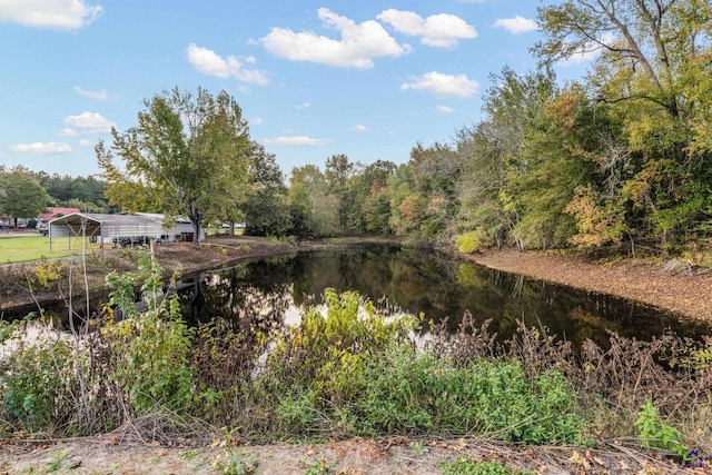 property view of water