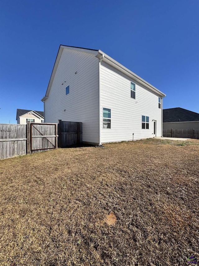 view of rear view of property