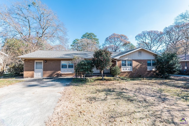 view of ranch-style house