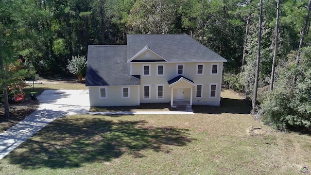 view of colonial house