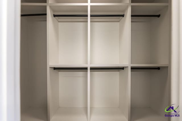 view of closet