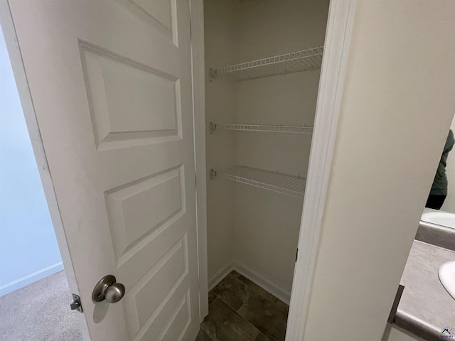 view of closet