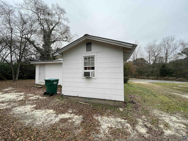 view of side of property