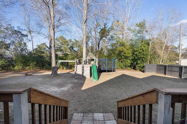 view of playground