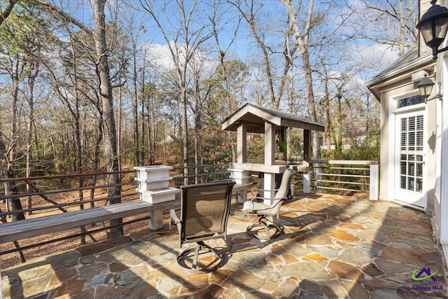 view of patio