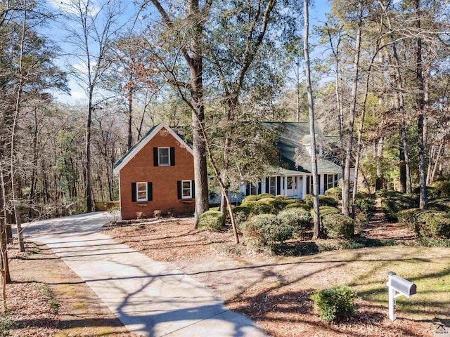 view of front of house