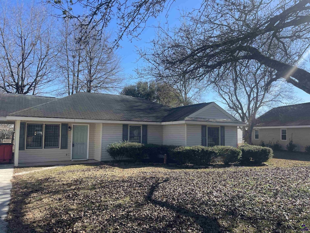 view of ranch-style house