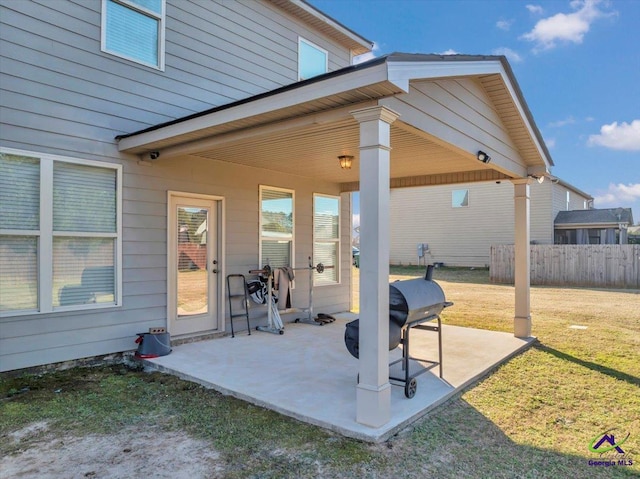 view of patio / terrace