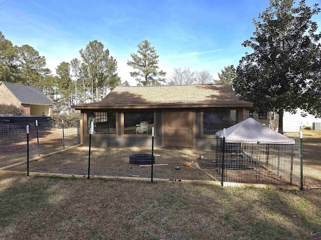 view of rear view of house