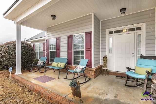 306 Lovorn Cir, Warner Robins, GA 31088 - property entrance with covered porch