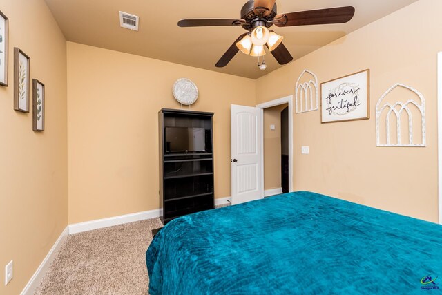 105 Reflection Dr, Bonaire, GA 31005 - unfurnished bedroom with ceiling fan and carpet floors