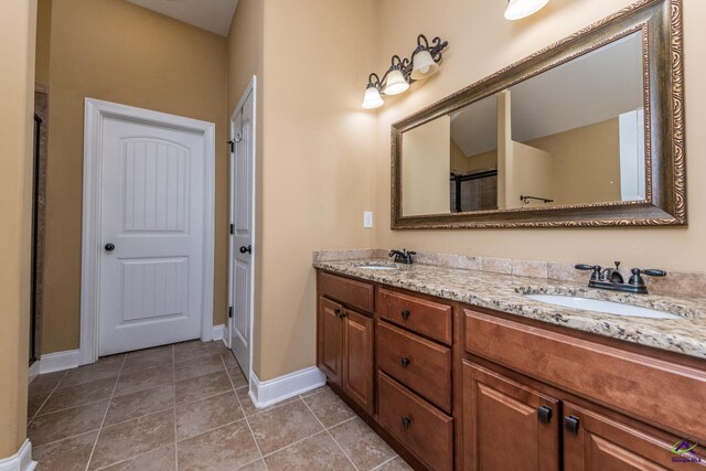 105 Reflection Dr, Bonaire, GA 31005 - bathroom featuring tile patterned flooring and vanity