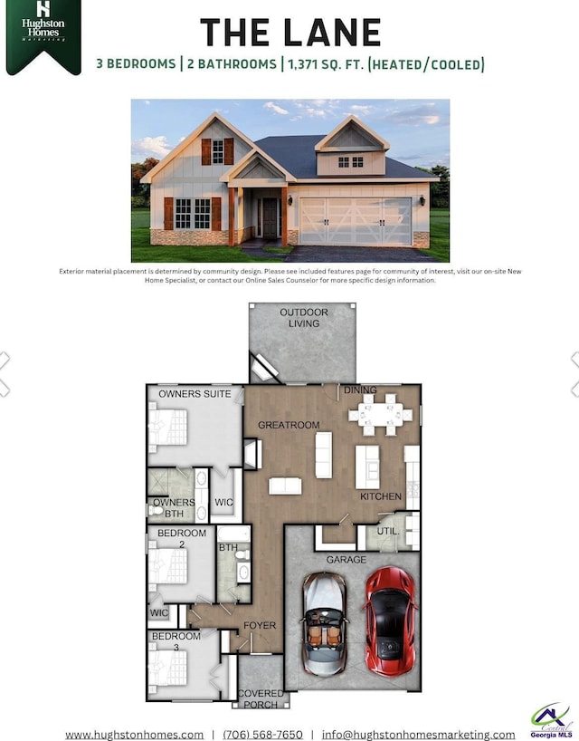 687 Jasmine Dr, Macon, GA 31211 - property floor plan