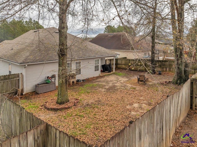 view of rear view of property