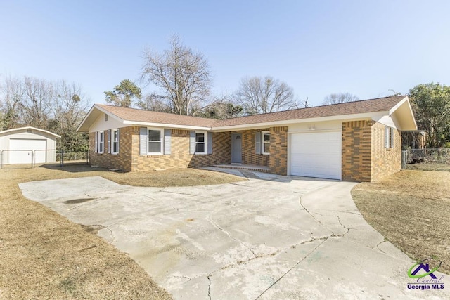 view of ranch-style home