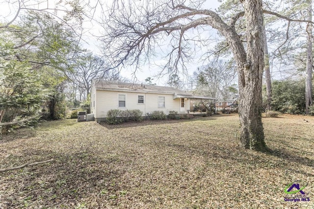 view of rear view of house