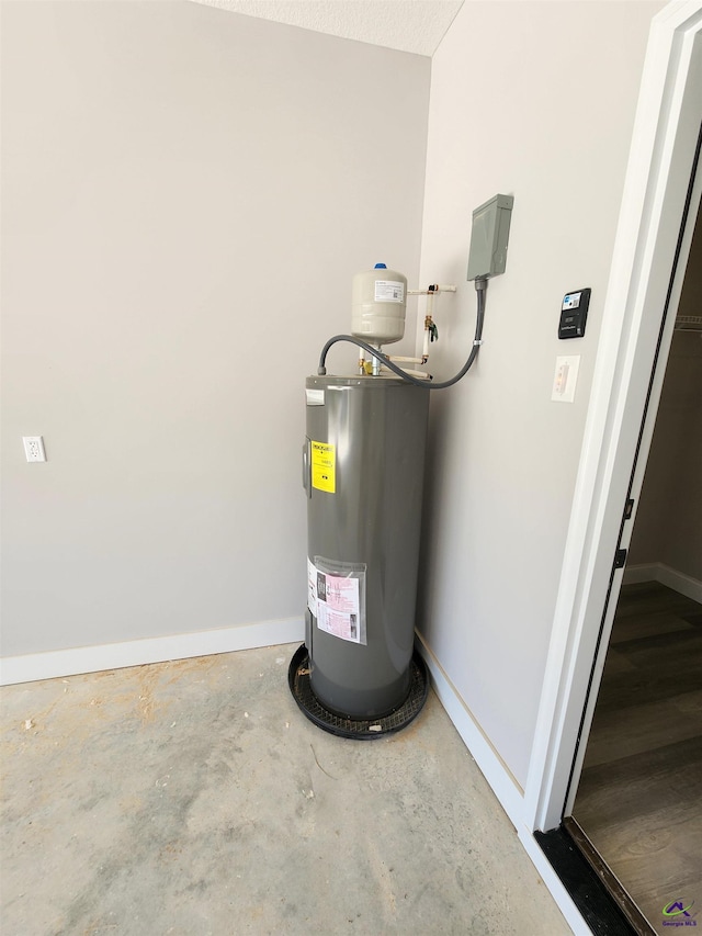111 Silver Maple, Byron, GA 31008 - utility room with electric water heater