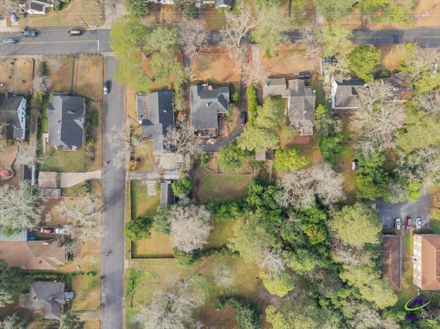 drone / aerial view featuring a residential view